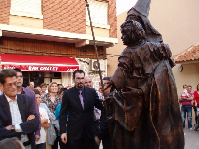 Comienzan las procesiones de Semana Santa de Blanca con la tradicional puja de imágenes - 1, Foto 1