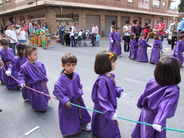 Comienzan las procesiones de Semana Santa de Blanca con la tradicional puja de imágenes - 2, Foto 2