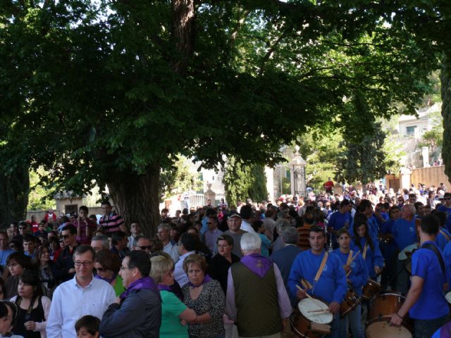 La imagen de la abuela Santa Ana y el Cristo Amarrado a la Columna, ya están en Jumilla para la Semana Santa - 3, Foto 3