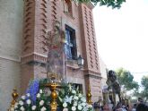 La imagen de la abuela Santa Ana y el Cristo Amarrado a la Columna, ya estn en Jumilla para la Semana Santa