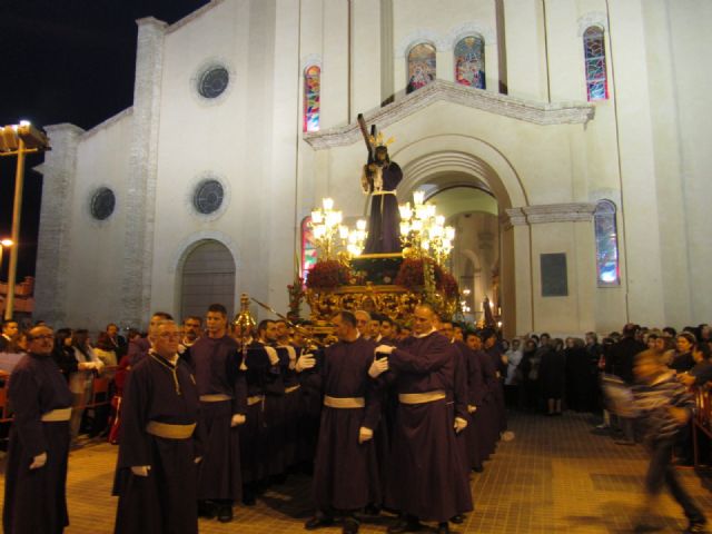 La Unión luce a su Cristo de los Mineros en Jueves Santo - 4, Foto 4