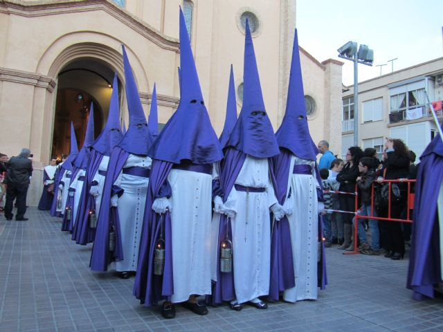 La procesión del Santo Entierro culmina la Semana Santa unionense - 1, Foto 1