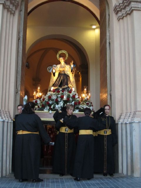 La procesión del Santo Entierro culmina la Semana Santa unionense - 3, Foto 3