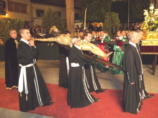 Lorquí vibró en su Viernes Santo con el tradicional Desenclavamiento - 1, Foto 1