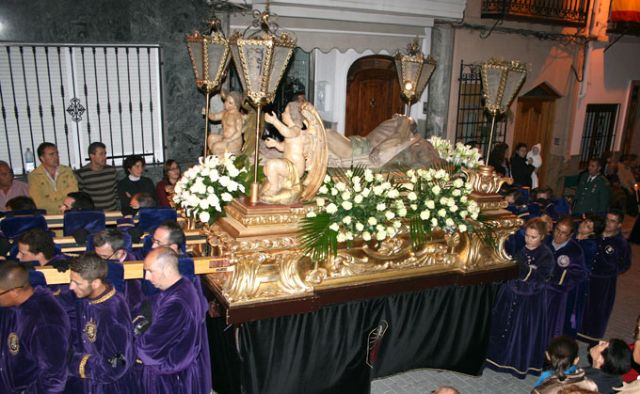 Saeta a la Virgen de la Soledad en la procesión del Santo Entierro - 1, Foto 1