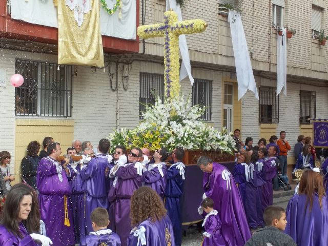La procesión del Resucitado lleva dicha y regocijo al fin de la Semana Santa de Lorquí - 4, Foto 4