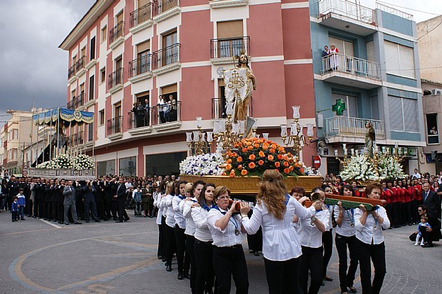 Puerto Lumbreras culmina su Semana Santa 2011 con la procesión del Encuentro - 1, Foto 1