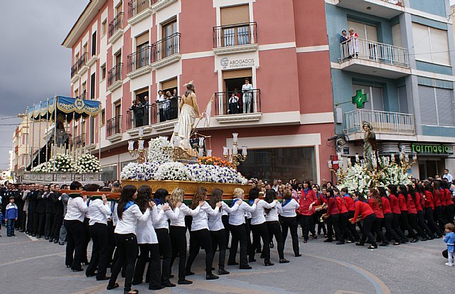 Puerto Lumbreras culmina su Semana Santa 2011 con la procesión del Encuentro - 2, Foto 2