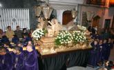 Saeta a la Virgen de la Soledad en la procesin del Santo Entierro