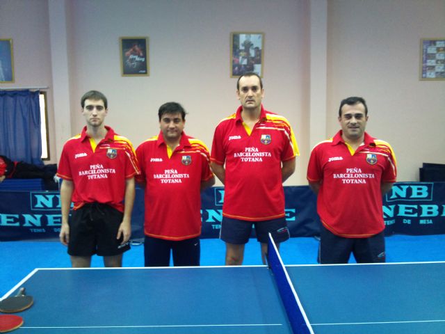 Tenis de mesa. 2ª nacional. Peña Barcelonista de Totana. Objetivo cumplido, Foto 5