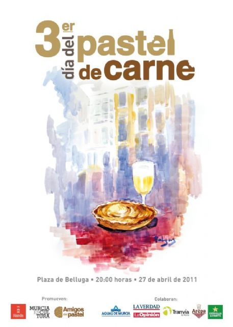 El Alcalde Cámara convoca a miles de murcianos y turistas a celebrar el III Día del Pastel de Carne en la plaza de Belluga - 1, Foto 1