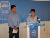 Cati Lorenzo y Juan Lajarín, candidatos aguileños a la Asamblea Regional
