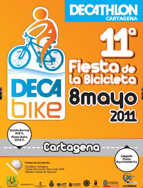 La XI Fiesta de la Bicicleta de Cartagena traspasa fronteras - 3, Foto 3