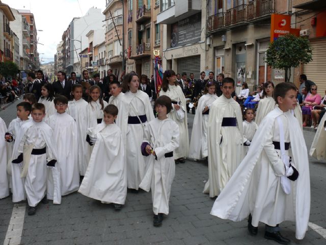La lluvia y el granizo impidió la celebración de distintos actos de la Semana Santa, entre ellos el Magno Entierro - 4, Foto 4