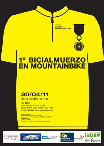 Este sábado tendrá lugar el 1º BiciAlmuerzo en mountain bike Sierra Espuña en Ruta 2011 - 1, Foto 1