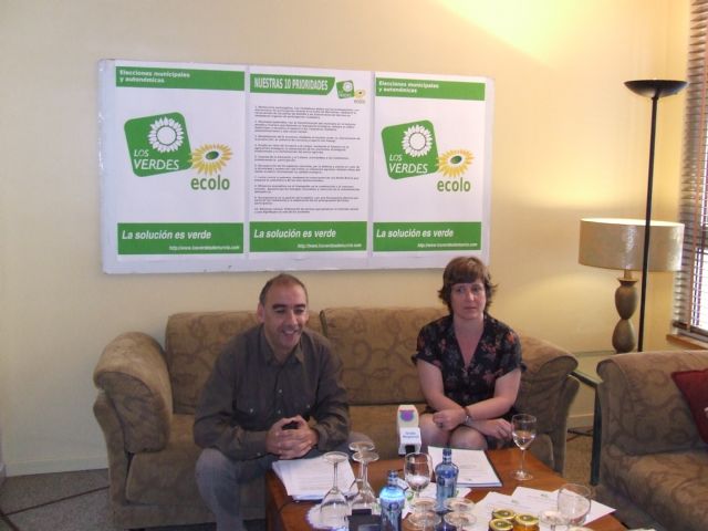 Federico García e Inma Perán liderarán la candidatura Ecologista por Murcia - 1, Foto 1