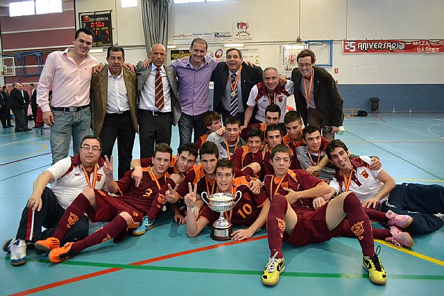 La selección murciana cadete, campeona de España de Fútbol Sala - 1, Foto 1