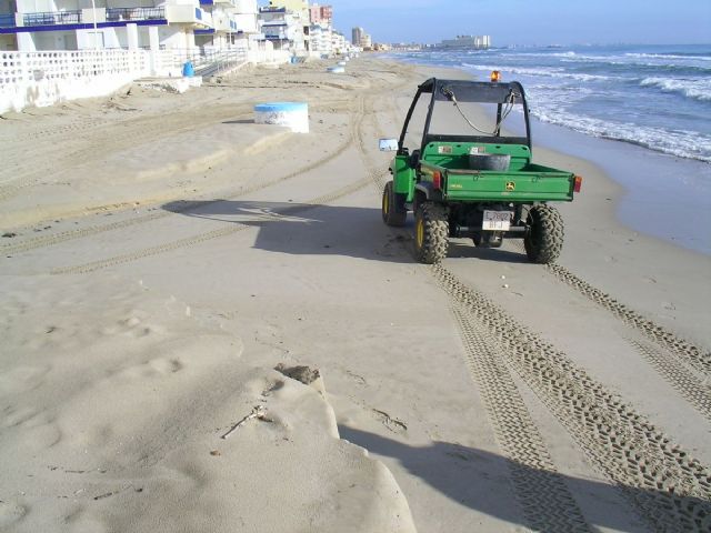 El temporal arrastra parte de las playas de La Manga y el Mar Menor - 5, Foto 5
