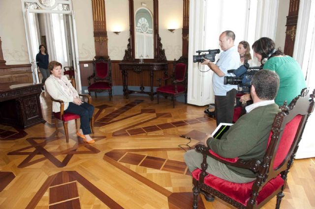 Graban en Cartagena un documental sobre el hundimiento de Reina Regente - 4, Foto 4