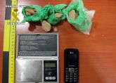 La Guardia Civil detiene una persona por trfico de droga, en Los Ruices-San Javier