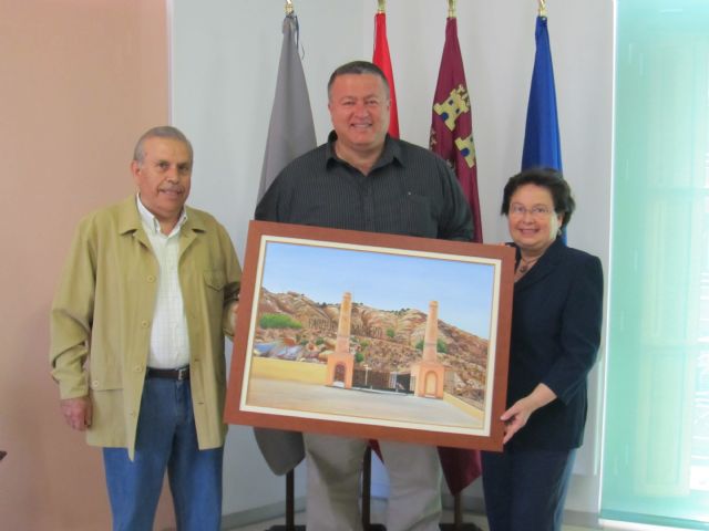 Los artistas Pencho Cegarra y Fina Solano donan dos obras al ayuntamiento de La Unión - 2, Foto 2