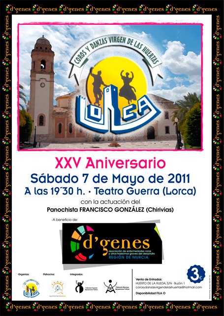 El folklore lorquino apoya a las enfermedades raras - 2, Foto 2