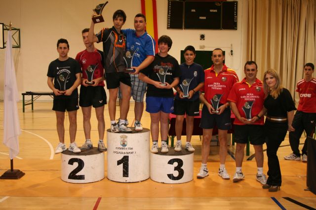 El pasado Sbado se disput en Totana el Campeonato Autonmico de Dobles de Tenis de Mesa de todas las categoras - 4