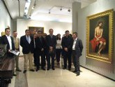 Villanueva del Río Segura muestra su legado con una exposición de veinte pinturas en el Mubam