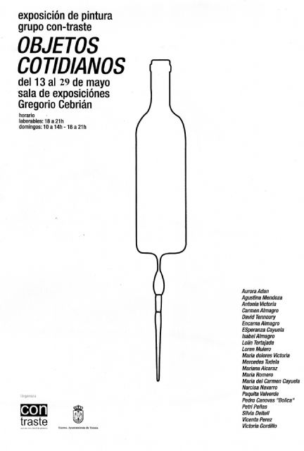 Más de una veintena de artistas de la asociación Con-Traste expondrán sus obras - 1, Foto 1