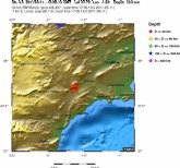 Avance: Un sesmo de 4,5 grados, con epicentro en Lorca, sacude la Regin de Murcia