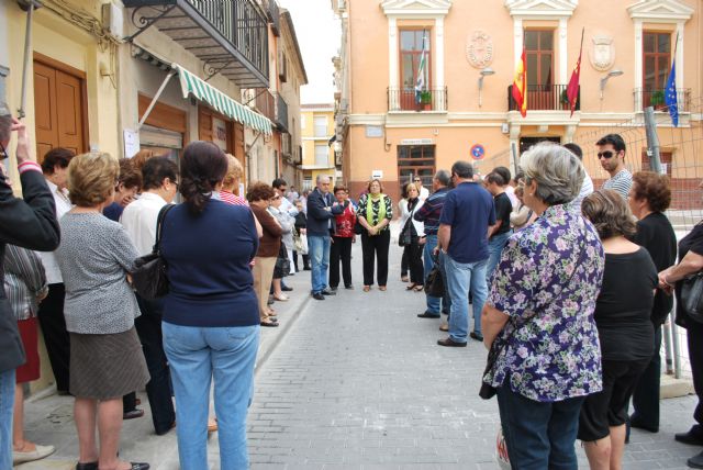 Concentración silenciosa en Abarán por las víctimas del seísmo ocurrido en Lorca - 1, Foto 1