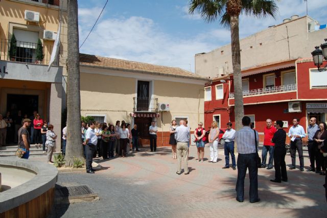 Minuto de silencio en Las Torres de Cotillas en apoyo a los damnificados del seísmo de Lorca - 2, Foto 2