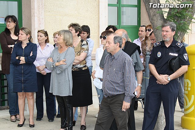 Totana muestra su solidaridad con Lorca y guarda un minuto de silencio - 3