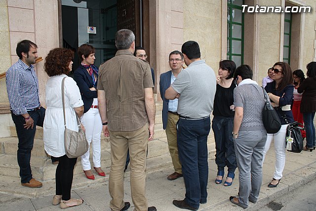 Totana muestra su solidaridad con Lorca y guarda un minuto de silencio - 10