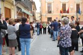 Concentración silenciosa en Abarán por las víctimas del seísmo ocurrido en Lorca