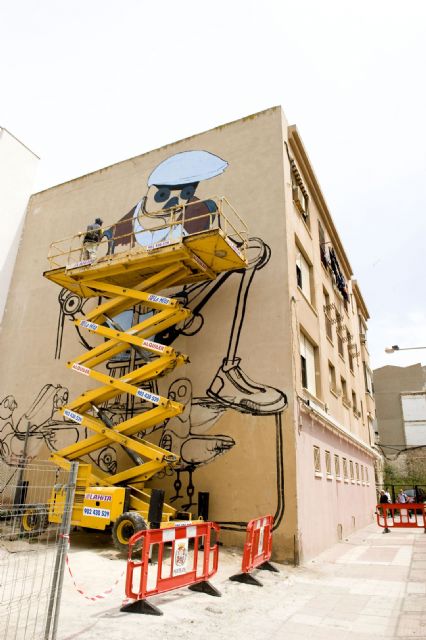 Cartagena se decora con el arte callejero del One Urban World - 3, Foto 3