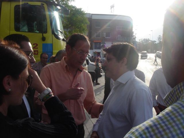Cámara transmite a Jódar la solidaridad de todos los murcianos con los vecinos de Lorca - 2, Foto 2