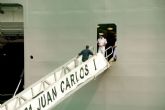 El buque de asalto Juan Carlos I hace escala en Cartagena