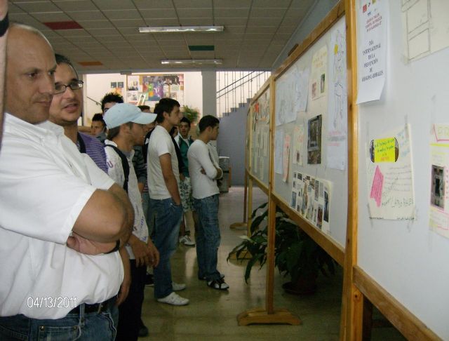 Los alumnos de la Escuela Taller que construyen el Cuartel de la Policía Local de La Alberca aprenden sobre prevención de riesgos laborales - 1, Foto 1