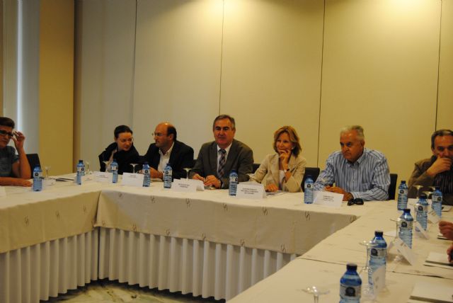 Salgado se reúne con los agentes económicos y sociales de Lorca para analizar las medidas adoptadas por el Gobierno de España - 1, Foto 1