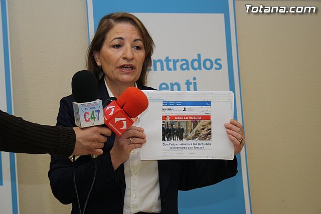 Nau: “Si Otálora no es capaz de respetar el drama de los vecinos de Lorca, su palabra no tiene validez” - 2, Foto 2