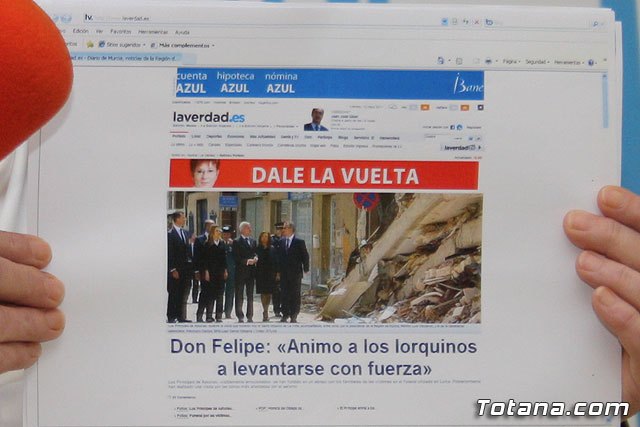 Nau: “Si Otálora no es capaz de respetar el drama de los vecinos de Lorca, su palabra no tiene validez” - 5, Foto 5