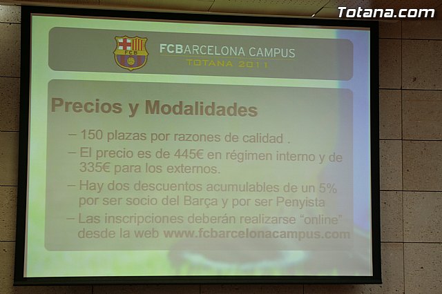 Totana acoge del 27 de junio al 2 de julio el Campus Oficial del ftbol Club Barcelona - 12