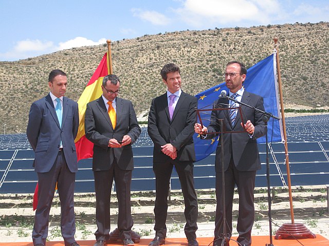 Marín visita en la pedanía murciana de Zeneta una planta solar que generará energía para 2.500 hogares - 2, Foto 2