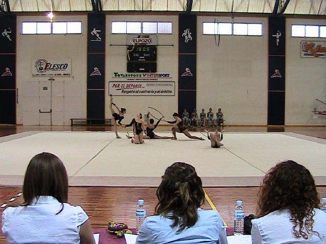 Las alumnas de la Escuela Deportiva Municipal de Gimnasia Rítmica de Totana participaron en la competición interescuelas celebrada en Alhama - 2, Foto 2