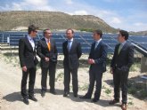 Marín visita en la pedanía murciana de Zeneta una planta solar que generará energía para 2.500 hogares