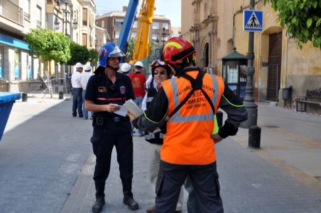 Bomberos de Cartagena continúan trabajando en Lorca - 5, Foto 5