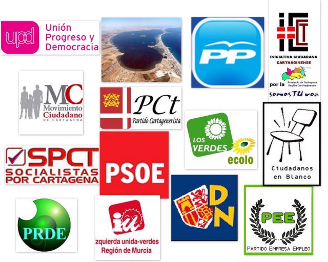 Catorce candidaturas aspiran al pleno del Ayuntamiento de Cartagena - 1, Foto 1