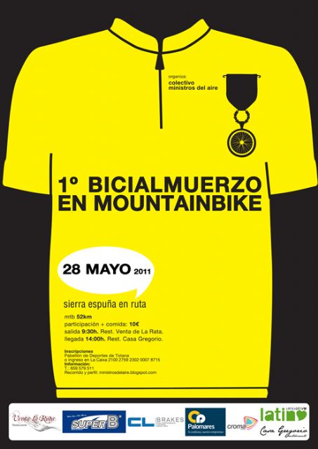 El 1° BiciAlmuerzo en mountain bike SIERRA ESPUÑA EN RUTA 2011 tendrá lugar el próximo sábado 28 de mayo - 1, Foto 1