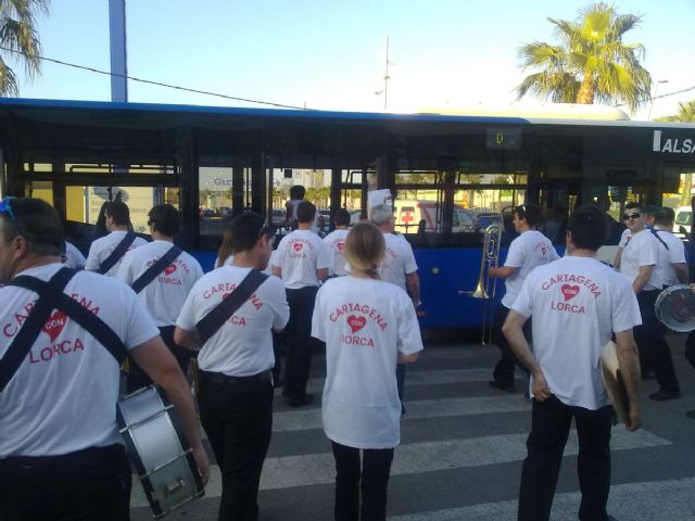 Los jóvenes cartageneros, solidarios con los afectados por el terremoto de Lorca - 2, Foto 2